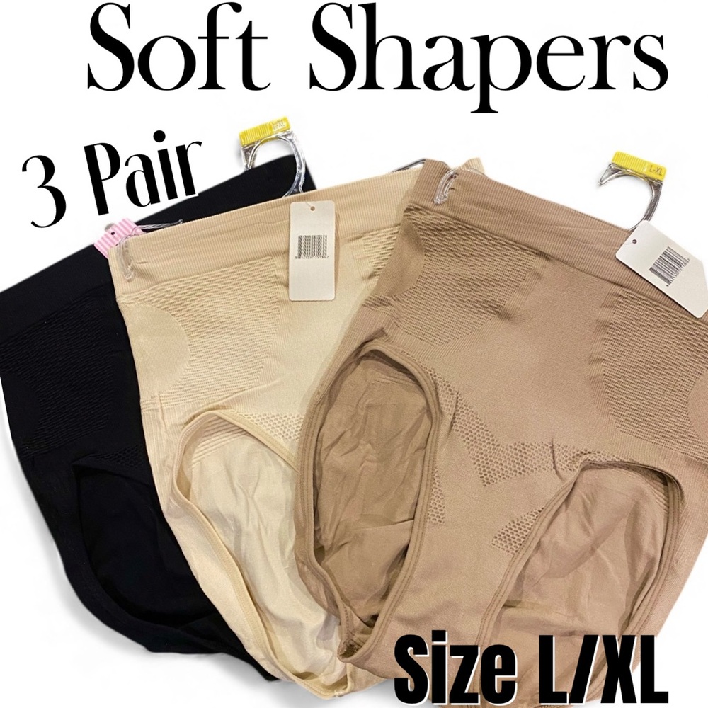 🌸Soft Smoothing Shapers 3 Pack L/XL
